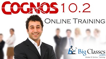Cognos 10.2 Training For Beginners - Report Studio Tutorials - Part 2 | Bigclasses