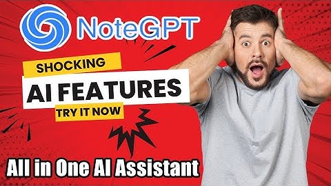 NoteGPT All in One AI Assistant | How to Use NoteGPT | How to Design Presentations Within Seconds