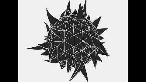 Thorn 20210404. Draw by openFrameworks