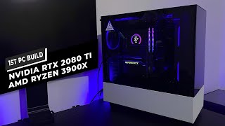First PC Build - RTX 2080ti And Ryzen 3900x Build With an NZXT H510 elite