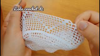 كروشيه طاقية صلاة سهلة و بسيطة how to crochet a Muslim hat sooo easy