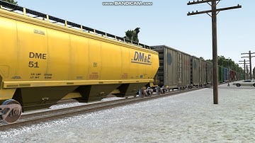 RUN8 V2 Busy day at folkston part 1