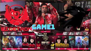 【モバレ世界大】もう一つの優勝候補 ONIC vs BTR GAME1 M5 World Championship【モバイルレジェンド/Mobile Legends】