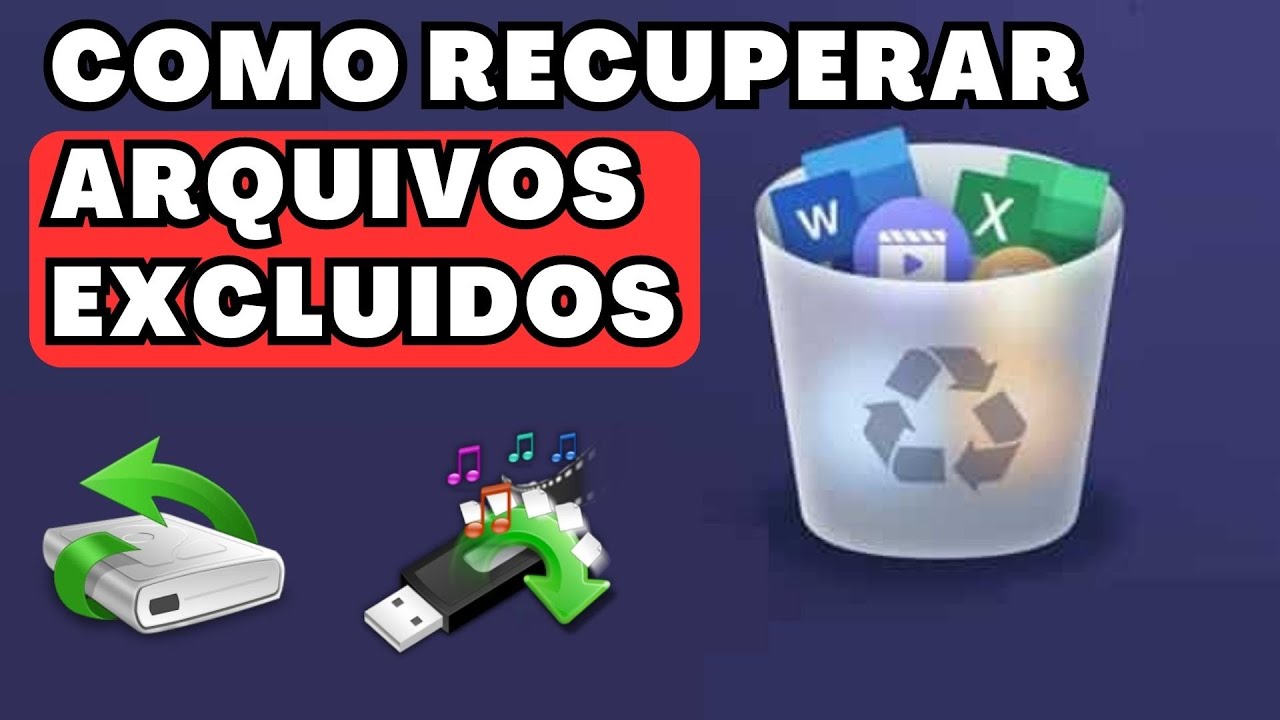 COMO RECUPERAR ARQUIVOS E DADOS QUEO FORAM EXCLUIDOS DO COMPUTADOR E NOTEBOOK