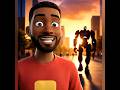 The Young Guy was shocked to see a giant Robot #aiinfluencers #robotworldtour #prompt #ai