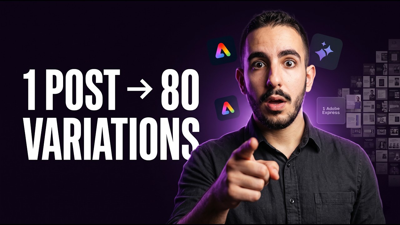 I Generated 80 Posts in 30 Seconds. Here's the Exact Method.