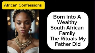 Born Into A Wealthy South African Family The Rituals My Father Did