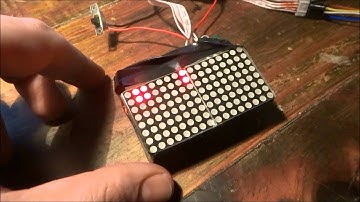 Arduino ATTiny85 LED Matrix and Strip