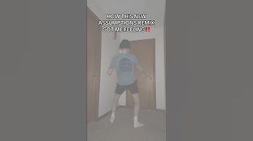 NEW ASSUMPTIONS REMIX #dancing #assumptions #blueshirtguy #dance #foryou #remix #hyped #smile #fyp