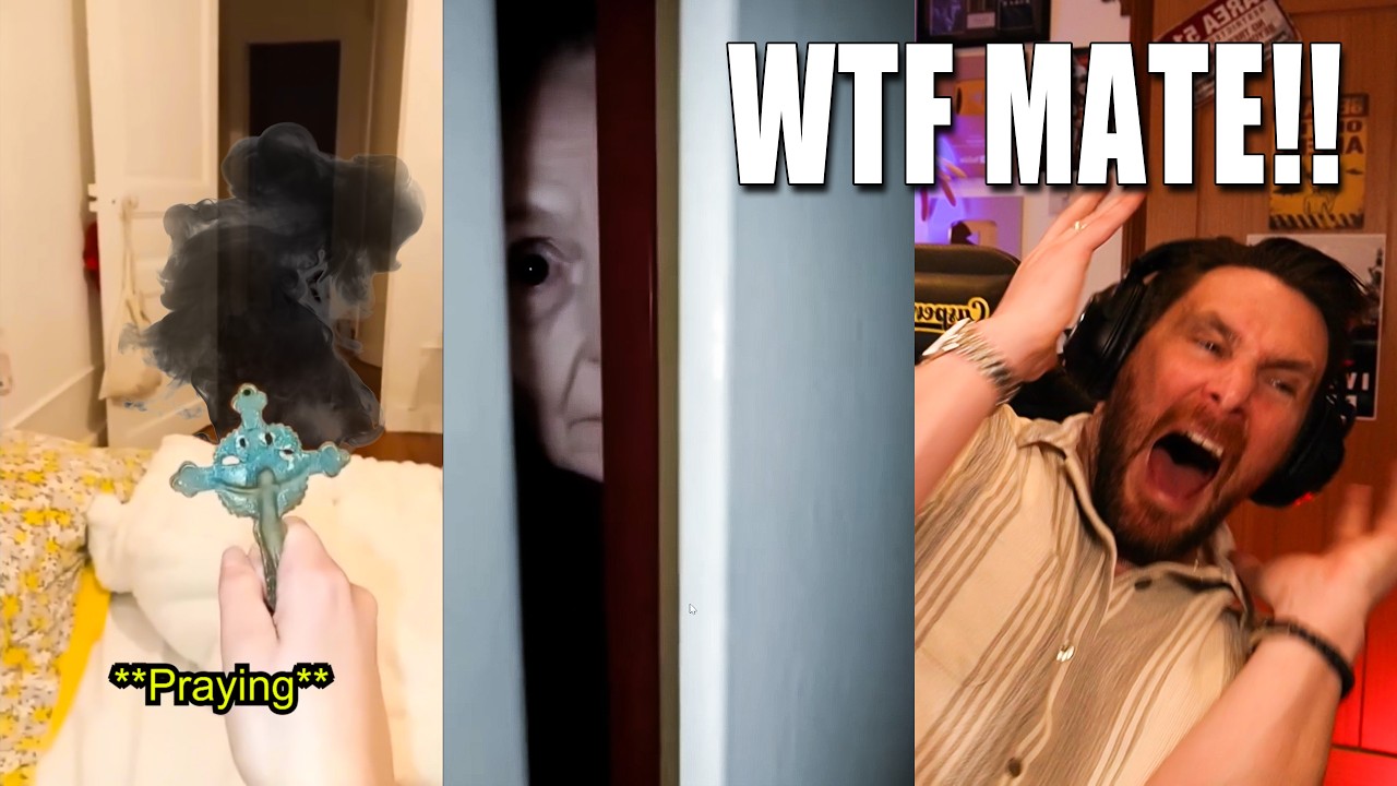 Reaction To The TOP 10 PARANORMAL Activity Compilation