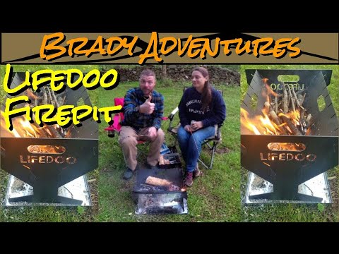 Lifedoo Camp Firepit Unboxing and First Impressions - Overland Cooking and Campfires