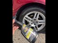 TIRE SHINE HACK!! #meguiars #tireshine #carhacks #shorts #acura
