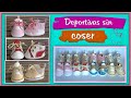 DEPORTIVAS SIN COSER muñecas 30 o 33 cm video - 533