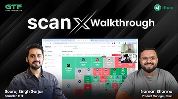 Introduction to ScanX - Stock Screening & Market Research Tool by Dhan