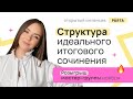 Структура идеального итогового сочинения