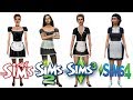 ♦ Sims 1 vs Sims 2 vs Sims 3 vs Sims 4 : Maids