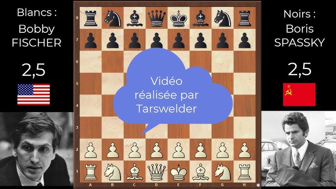 Bobby Fischer vs Boris Spassky  Game 21, 1992 #chess 