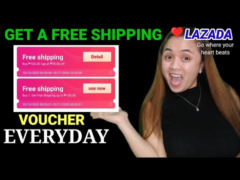 COME ARRIVARE FREE SHIPPING voucher LAZADA