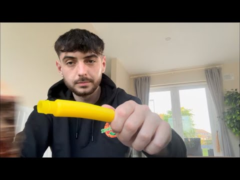 My friend tries ASMR on his own for the first time
