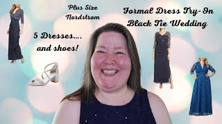 Formal Plus Size Try-on / Nordstrom / Alex Evenings / Shoes