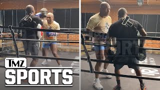 Mike Tyson Throws Violent 5-Punch Combo During Training for Roy Jones Jr. Fight | TMZ Sports