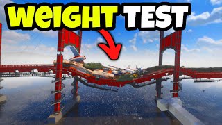 Extreme Bridge Weight Test | Teardown Mods