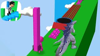Stair Running Master VS GOD ZILLA New Update Gameplay SRMV GODZI55 LLO Android//ios Gameplay screenshot 5