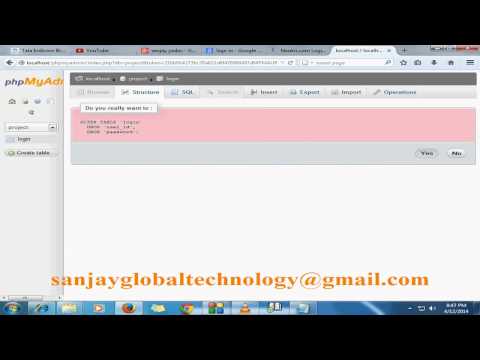 phpmyadmin tutorial for beginners(part-3)