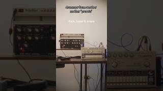 Moog DFAM Kick, Snare &amp; Bass Preset | Club Rhythm Study #drummachines #modularsynth #analoggear