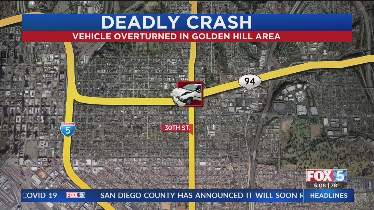 Motorist Killed In Rollover On Highway 94 In San Diego - YouTube