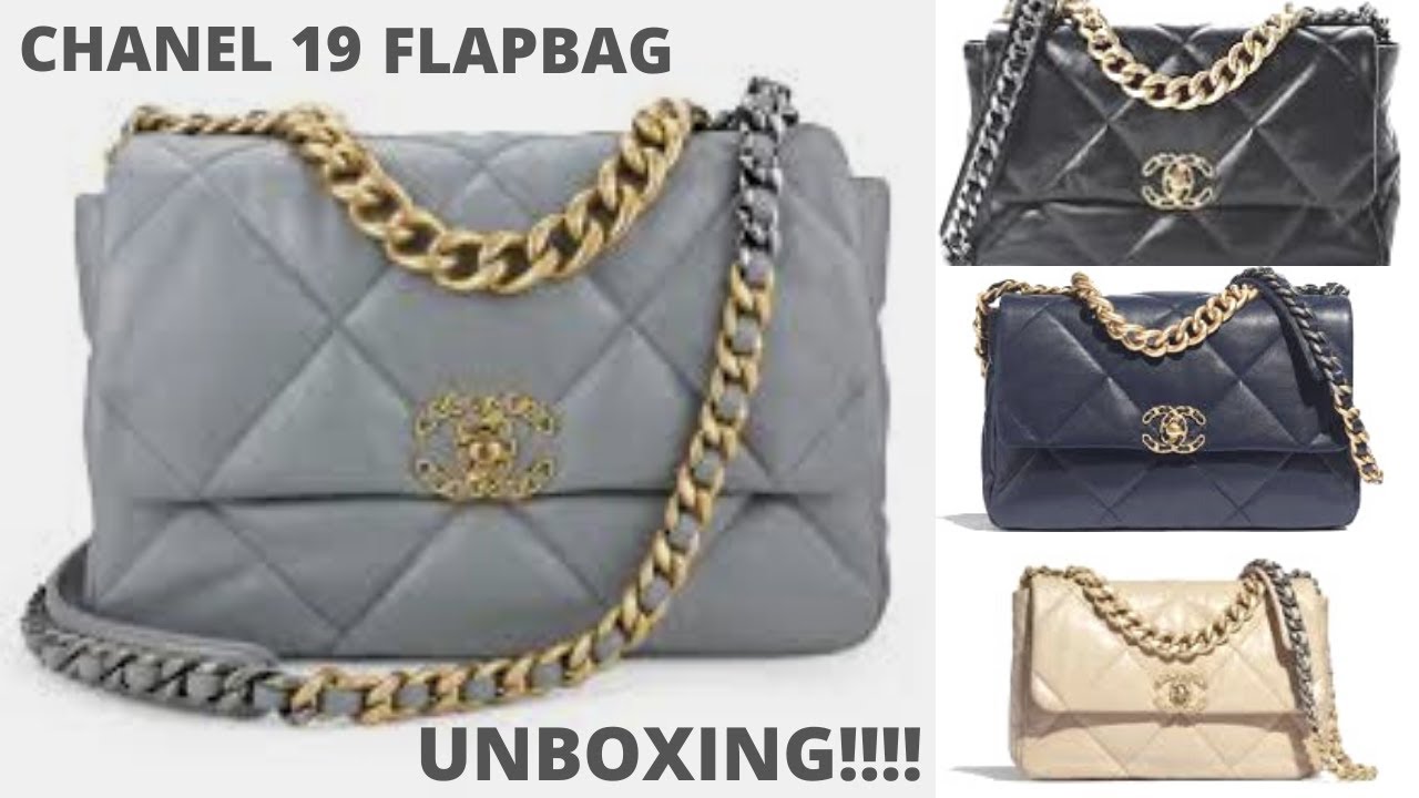 CHANEL 19 SMALL FLAP BAG UNBOXING!!!! 