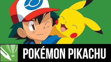 CorelDRAW Tutorial - Pokemon Pikachu Tracing
