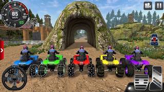Mega Ramp Quad Bike Stunt Racing Impossible 3D - Extreme Motocross Dirt Bikes - Offroad GamePlay #1 screenshot 4