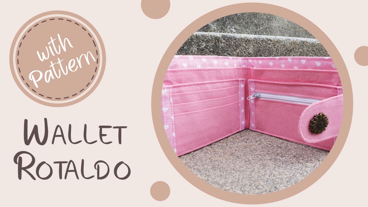 Sewing Tutorial Wallet ROTALDO | Pattern Available