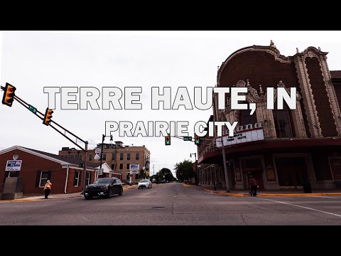 Terre Haute, Indiana - Driving Tour 4K