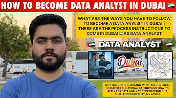 How to Become a Data Analyst in Dubai 2025 | Skills, Salary & Job Tips