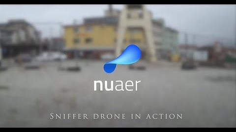 nuaer sniffer drone in action 🌍