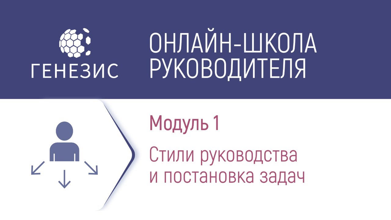 МОДУЛЬ 1. СТИЛИ РУКОВОДСТВА И ПОСТАНОВКА ЗАДАЧ СОТРУДНИКАМ - YouTube