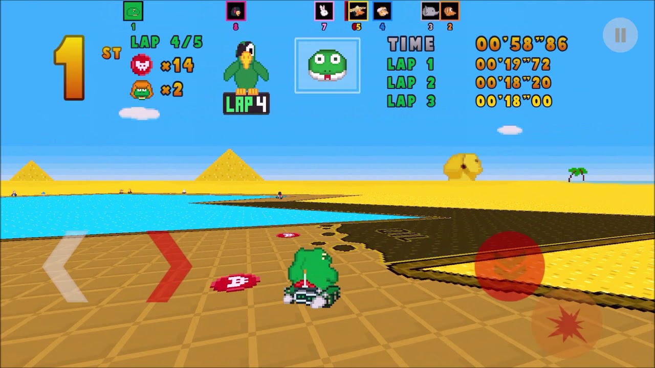 Poppy Kart - Alien and Pyramids in 1:32.63 - YouTube