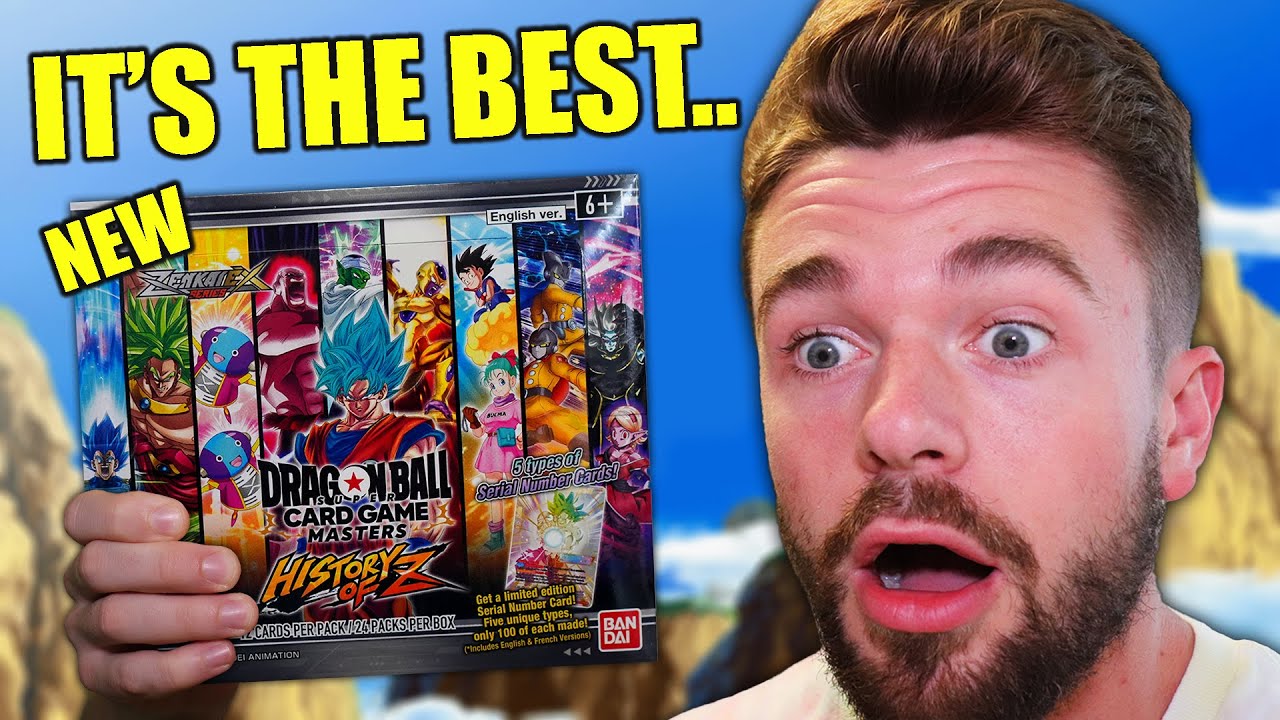 Dragon Ball Super HISTORY OF Z Cards Keep Surprising Me - YouTube