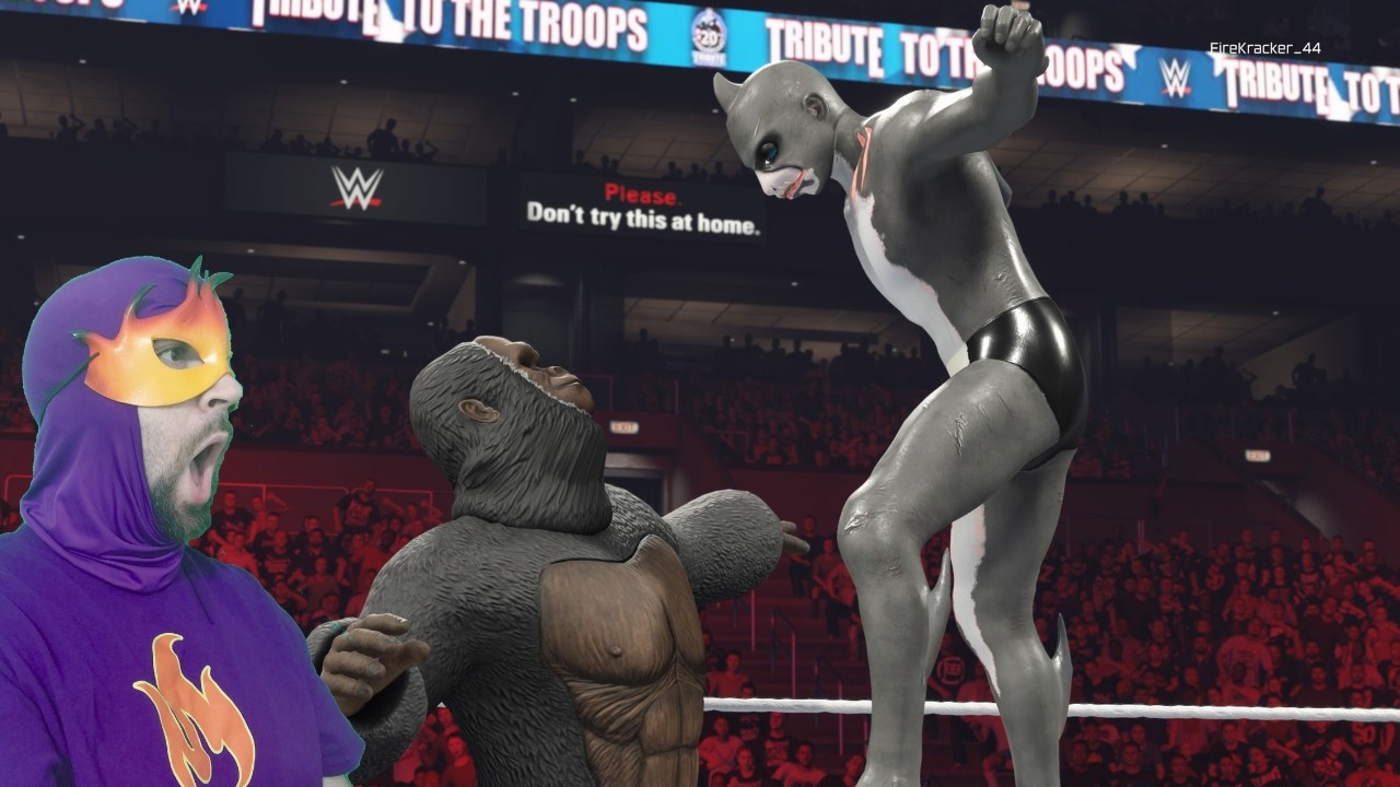 Backlash Universe mode WWE 2k25 #firekracker44 #fk44