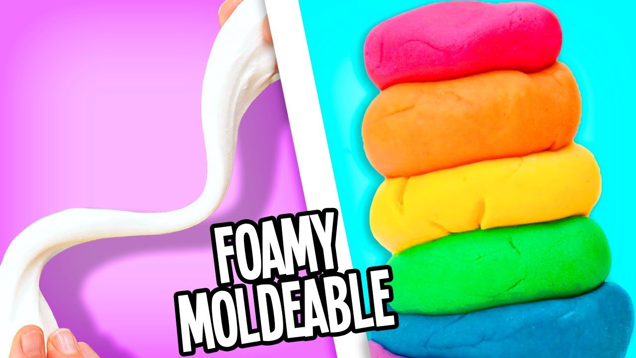 Como hacer FOAMY MOLDEABLE casero ❤️ MASA PARA MODELAR/PORCELANA FRIA - Tutoriales Belen
