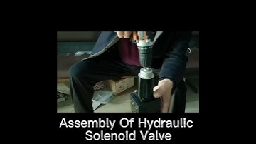 Hydraulic Valve Assembly Of Hydraulic Solenoid Valve