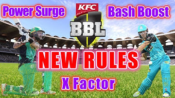 Big Bash League New Rules 2020 | Bash Boost Power Surge X Factor | BBL 2020