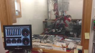 665 cubic inch marine engine.
