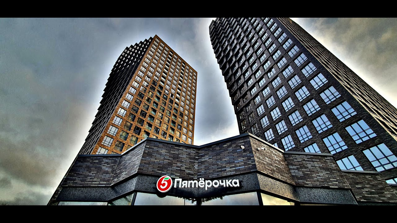 Прогулка по построенному ЖК "AFI Park Воронцовский". Москва.