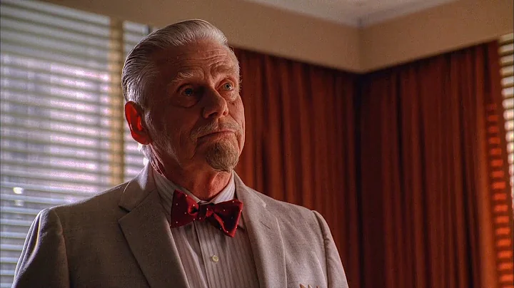 Mad Men | Bert Cooper threatens Don into signing h...