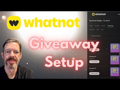 How to Run a Giveaway on Whatnot (Step-by-Step Guide)
