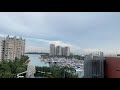 Sunset in Sentosa Cove, Singapore, Time Lapse