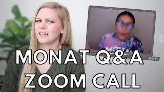 I SNUCK INTO A MONAT Q\&A CALL WITH TOP LEADERS | Top earners share their \\